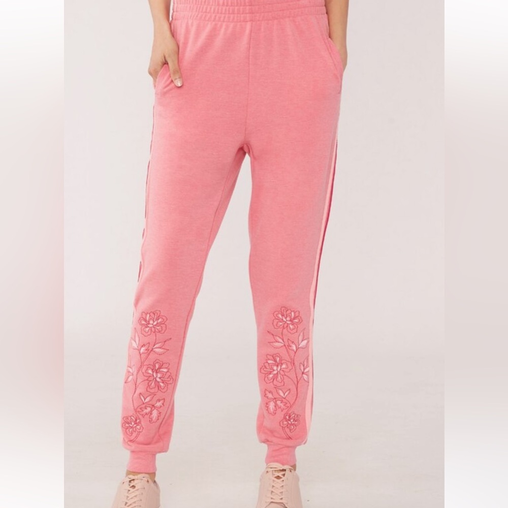 Diane Gilman Side Stripe Track Pant
